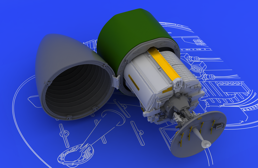Eduard 648067 F-4J/ S radar 1/48 (Hasegawa) – imagen 4