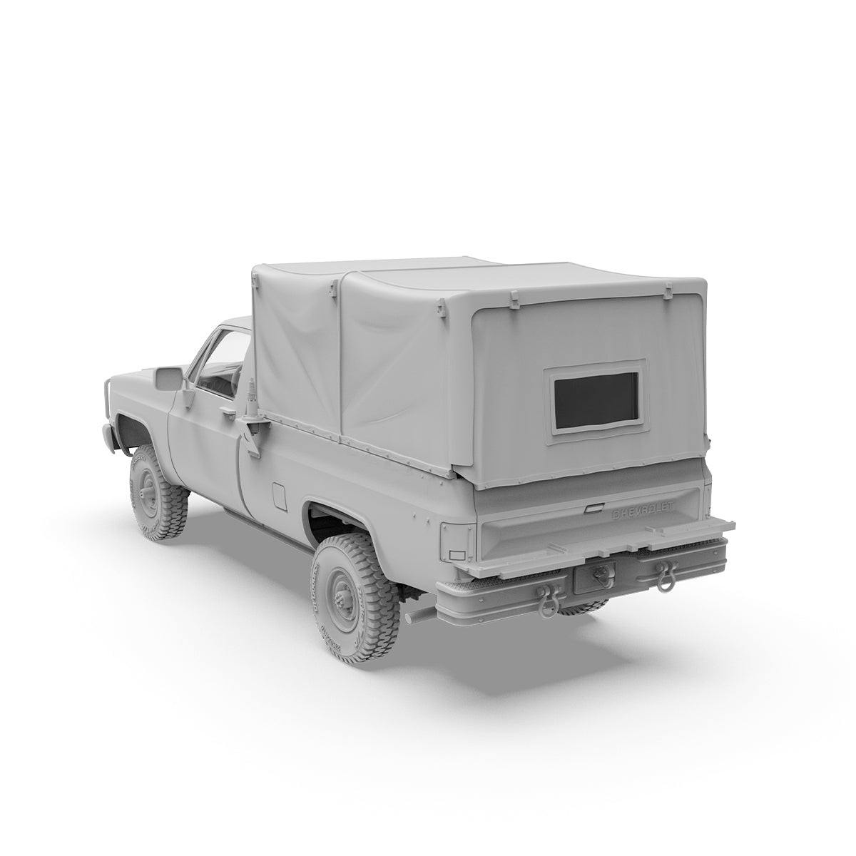 AK Interactive AK35031 M1008 TROOP CARRIER WITH TARP 1/35 – immagine 5