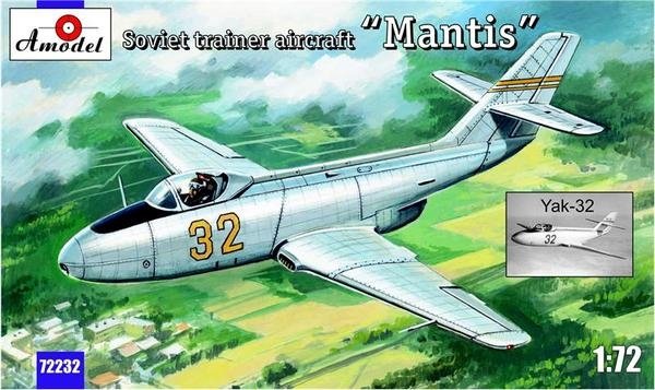 A-Model 72232 Yak-32 entraîneur soviétique "Mantis" 1/72 