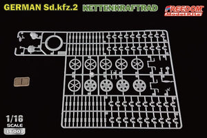 Freedom 16001 Sd.Kfz. 2 Kettenkraftrad Typ HK 101 1/16 – immagine 10