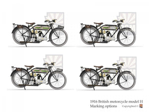 Copper State Models B32-001 Copper State Models B32-001 British Motorcycle Tr.Model H 1/32 – image 6