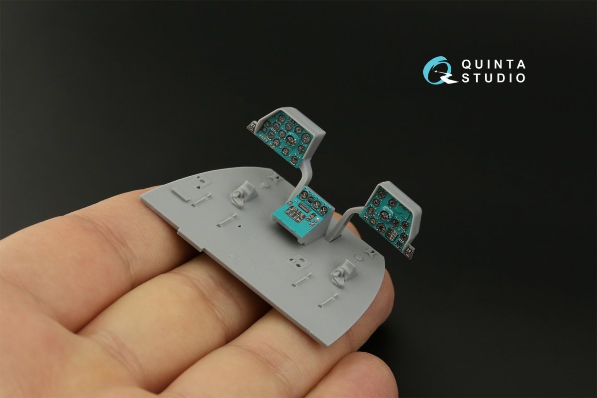 Quinta Studio QDS-48339 Mi-8MT 3D-Printed &amp;amp; coloured Interior on decal paper (Zvezda) (Small version) 1/48 – immagine 6