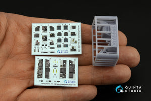 Quinta Studio QDS+48347 FA-18D late 3D-Printed coloured Interior on decal paper (Hasegawa) (with 3D-printed resin parts) (Small version) 1/48 – Bild 3