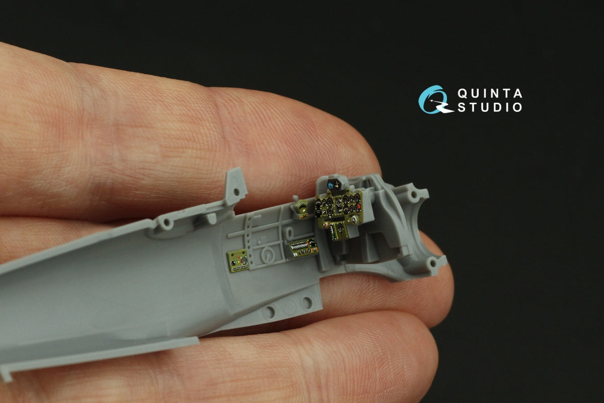Intérieur imprimé en 3D et coloré sur papier décalcomanie Quinta Studio QD72171 A6M3 Zero (Tamiya) 1/72 – image 10