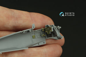 Intérieur imprimé en 3D et coloré sur papier décalcomanie Quinta Studio QD72171 A6M3 Zero (Tamiya) 1/72 – image 10