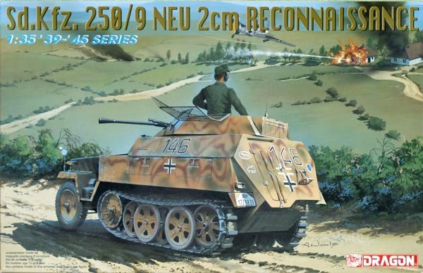 Dragon 6106 Sd.Kfz.250/9 Neu 2cm Reconnaissance 1/35