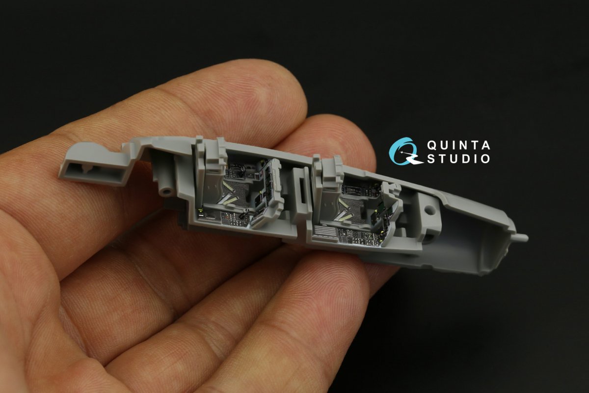Quinta Studio QD72039 F-15E 3D-Printed &amp;amp; coloured Interior on decal paper (Academy) 1/72 – immagine 7