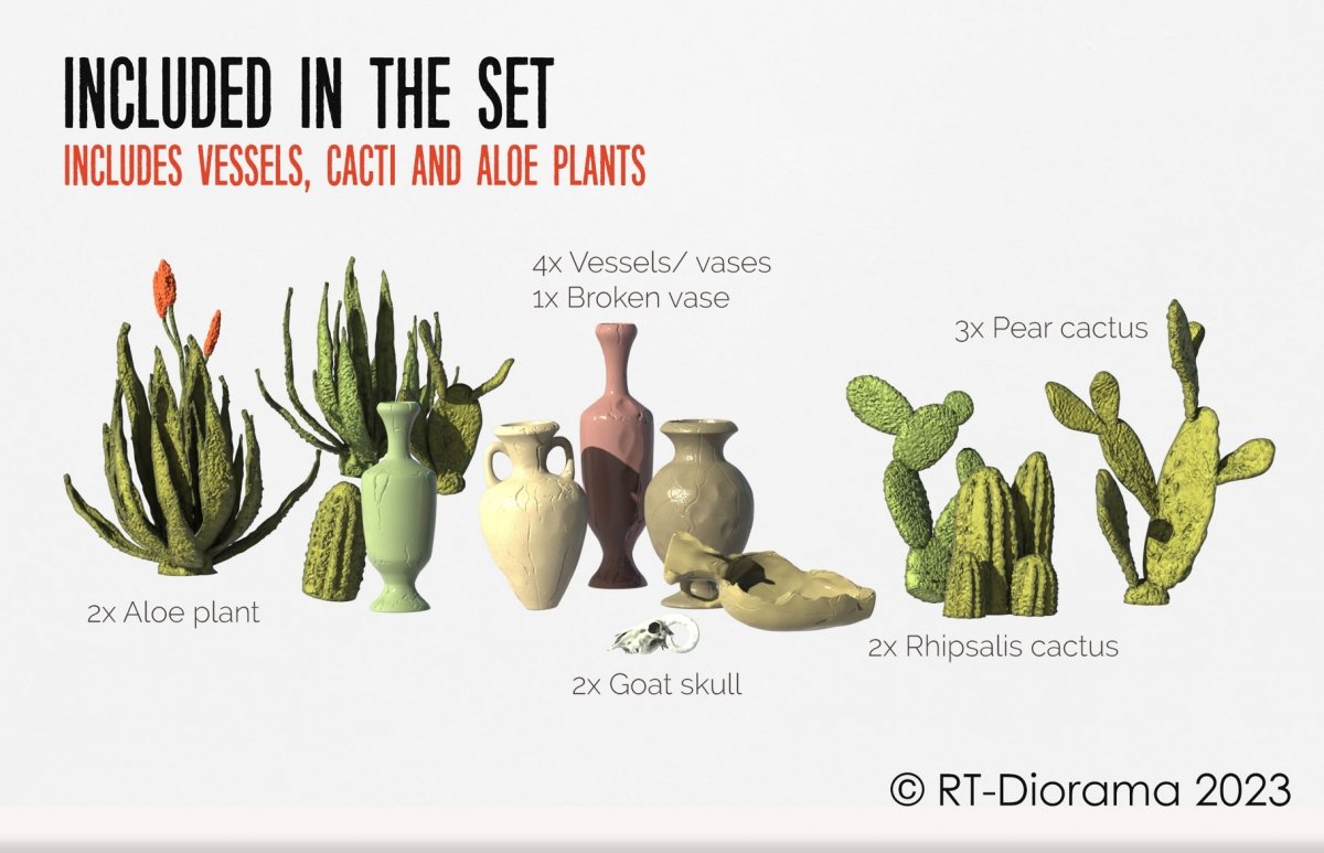 RT-Diorama 35711 North African Accessories Set 1/35 – imagen 2