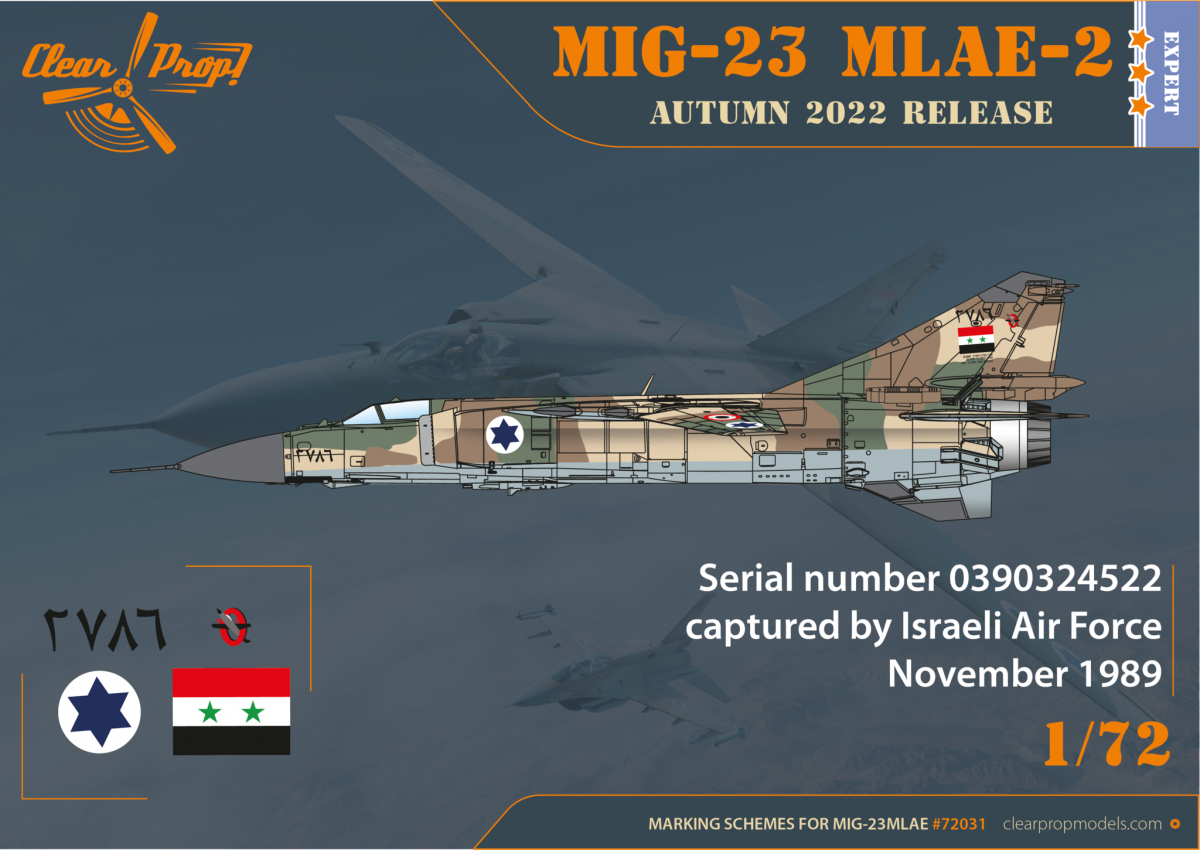Propulseur transparent ! Kit expert MiG-23MLAE-2 Flogger-G CP72031 au 1/72  – image 7