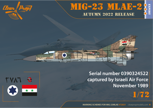 Propulseur transparent ! Kit expert MiG-23MLAE-2 Flogger-G CP72031 au 1/72  – image 7