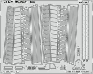 Eduard 491471 MS 406. C1 DORA WINGS 1/48 – Bild 2