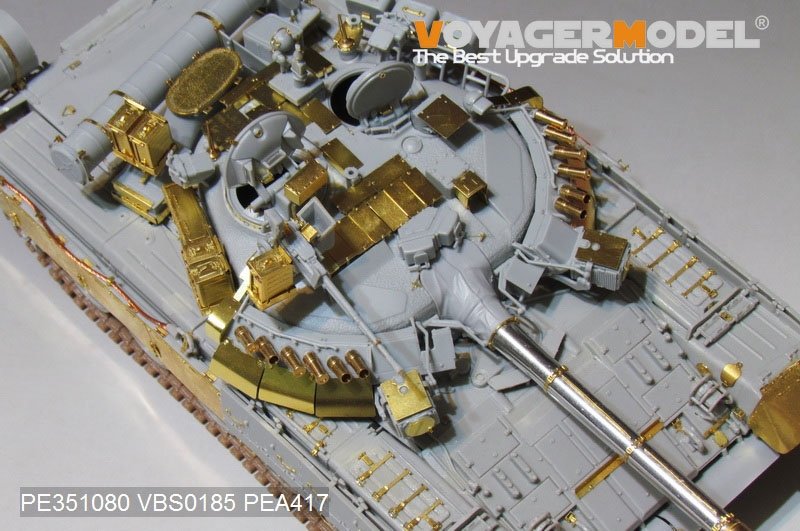 Voyager Model PE351080 Modern Russian T-80UK Main Battle Tank (smoke discharger include) For TRUMPER 09578 1/35 – Bild 6