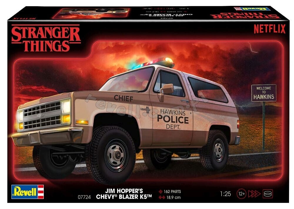 Revell 07724 Chevrolet K5 Blazer (1985) - Stranger Things 1/25 – zdjęcie 2