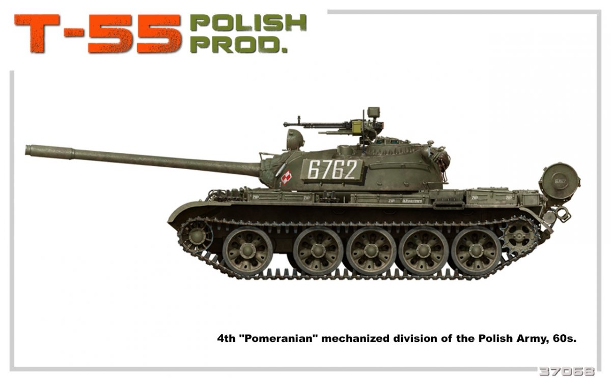 MiniArt 37068 T-55 POLISH PRODUCTION 1/35 – Bild 3