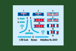 Hobby Boss 83421 Olympic 1/700 – immagine 3