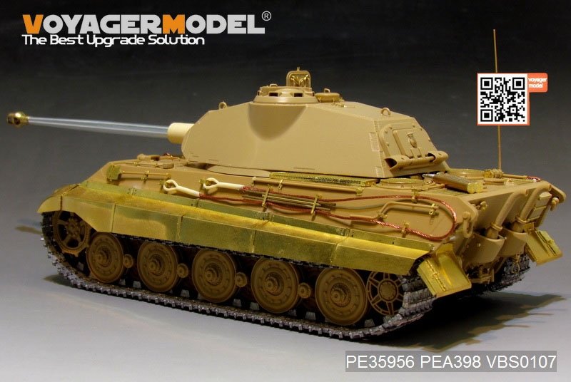 Voyager Model PE35956 WWII German King Tiger (Porsche Turret) For MENG TS-037 1/35 – Bild 3