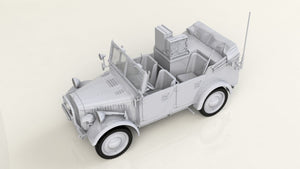 ICM 35583 le.gl.Einheitz-Pkw Kfz.2, WWII German Light Radio Communication Car 1/35 – Bild 3