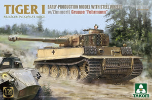 Takom 2201W Double Tiger I Box Limited Edition (Early And Late/Late Command/Michael Wittmann And Michael Wittmann) 1/35 – zdjęcie 4