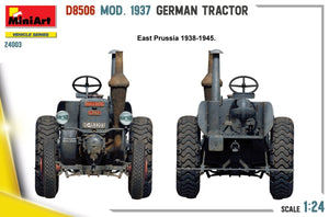 MiniArt 24003 GERMAN TRACTOR D8506 MOD. 1937 1/24 – immagine 4