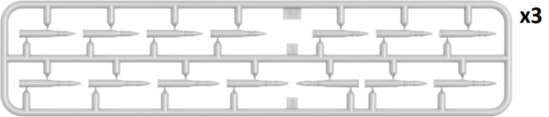 Mini Art 35338 Sturmgeschutz III Ausf. G APRIL 1943 ALKETT PROD. INTERIOR KIT 1/35 – imagen 12