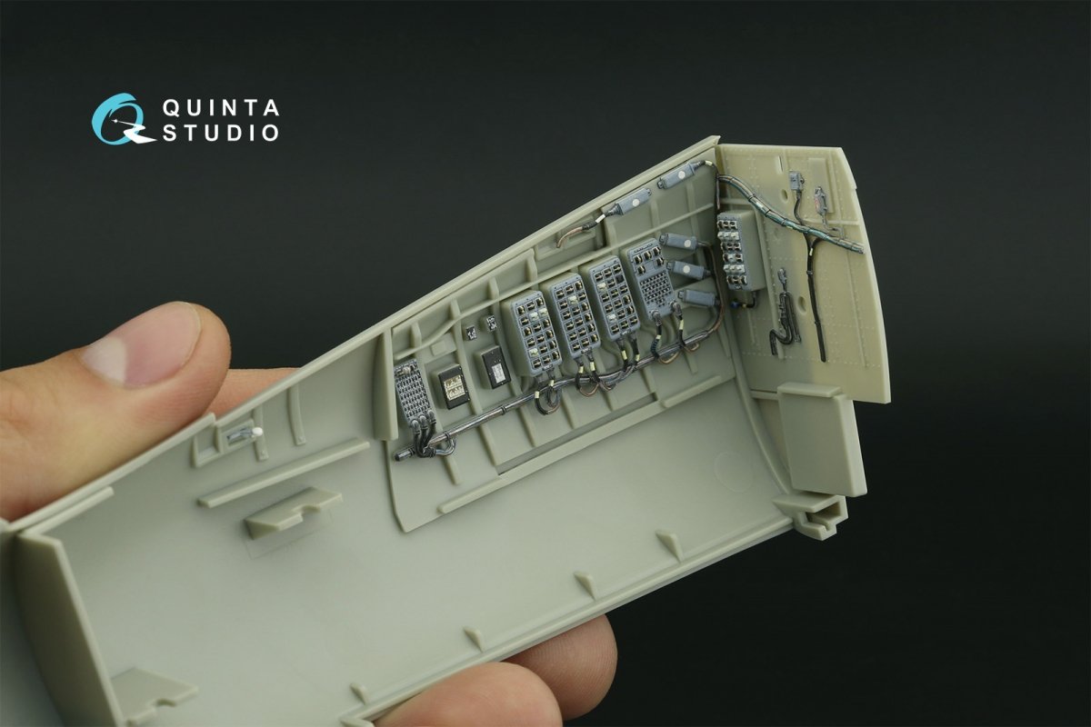 Quinta Studio QD32155 F-15C Early/F-15A/F-15J early 3D-Printed &amp;amp; coloured Interior on decal paper (Tamiya) 1/32 – Bild 13