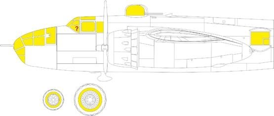 Eduard BIG49368 B-25J glazed nose HONG KONG MODELS 1/48 – zdjęcie 6