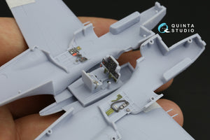 Quinta Studio QD72133 P-40B 3D-Printed coloured Interior on decal paper (Airfix) 1/72 – Bild 9