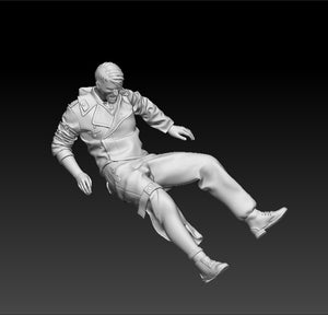 Glowel Miniatures 35007 Wounded panzer crewman and comrade 1/35 – imagen 4