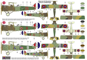 Kovozavody Prostejov KPM0327 Salmson Sal.2A2 „USAS Services“ 1/72 – Bild 2
