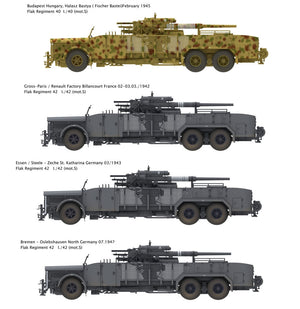 Das Werk DW35024 8,8 cm Flak on a 9t VOMAG 1/35 – immagine 5