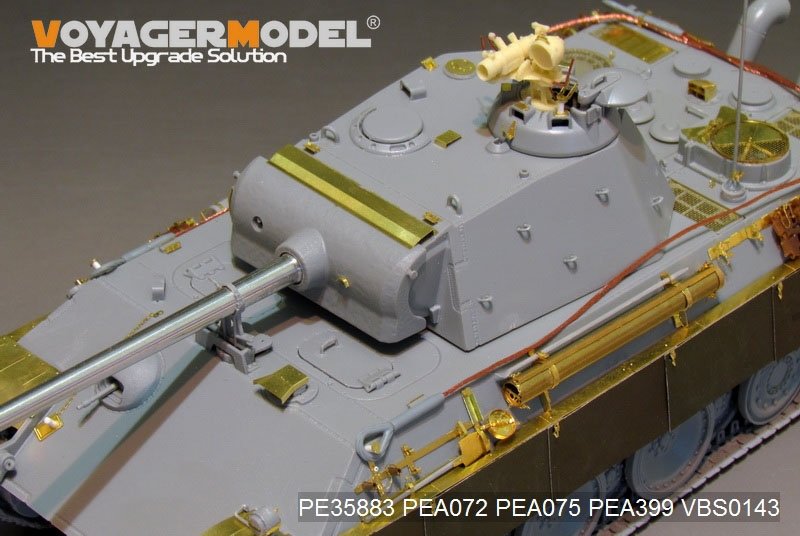Voyager Model PE35883 WWII German Panther G Later ver.Basic for DRAGON 1/35 – Bild 6