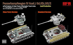 Rye Field Model 5043 Panzerkampfwagen IV Ausf.J Sd.Kfz.161/2 (w/full interior&amp;amp;clear parts&amp;amp;workle track links) 1/35 – Bild 4