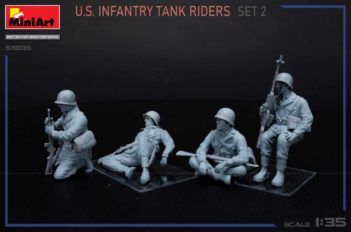 MiniArt 53035 U.S. Infantry Tank Riders. Set 2 1/35 – imagen 2