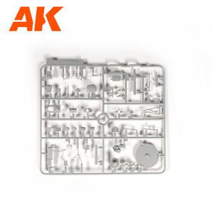 AK Interactive AK35504 PZ.KPFW.IV AUSF.D AFRIKA KORPS 1/35 – immagine 12