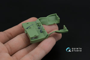 Quinta Studio QD+48569 APA-5D 3D-Printed &amp;amp; coloured Interior on decal paper (KittyHawk/Zimi model) (with 3D-printed resin parts) 1/48 – Bild 7