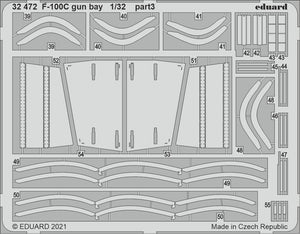 Eduard BIG33137 F-100C PART II TRUMPETER 1/32 – Bild 5