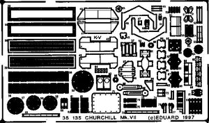 Eduard 35135 Churchill Mk. VII 1/35 Tamiya – immagine 2