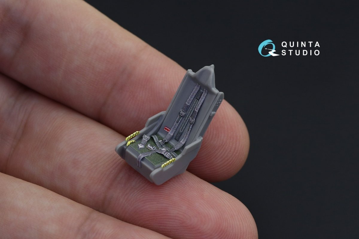 Quinta Studio QD48220 F-5A 3D-Printed &amp;amp; coloured Interior on decal paper (Kinetic) 1/48 – Bild 7