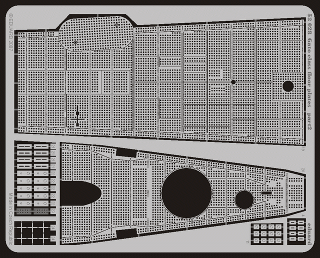 Eduard BIG5301 GATO CLASS SUBMARINE 1/72 REVELL – image 4