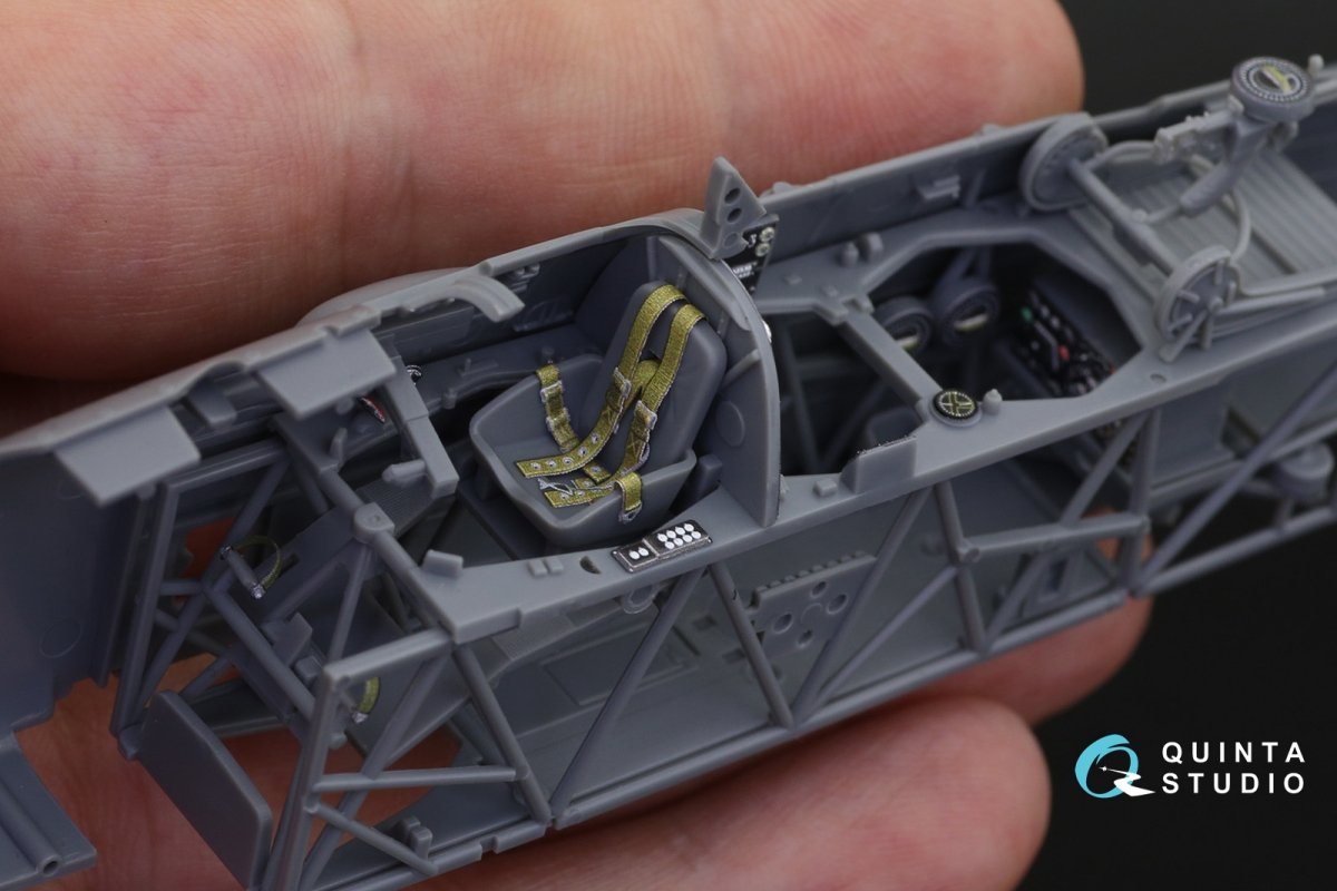 Quinta Studio QD48256 Swordfish Mk.II 3D-Printed &amp;amp; coloured Interior on decal paper ( Tamiya ) 1/48 – Bild 6