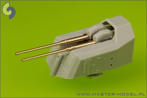 Master SM-200-007 German battleship Bismarck - secondary and heavy AA armament barrels - 15cm (12 pcs), 10,5 cm (16 pcs) – imagen 5