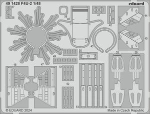 Eduard 491428 F4U-2 MAGIC FACTORY 1/48 – immagine 2