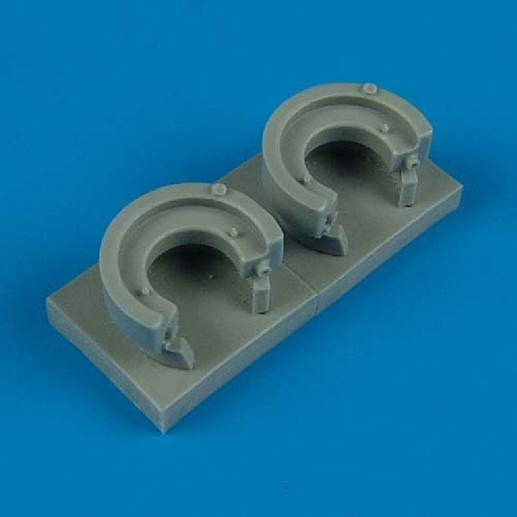Quickboost QB48358 Bf 110 oil tanks Cyber ​​Hobby 1/48