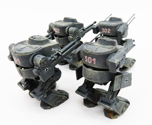Modelcollect UA72195 Fist of War German WWII Blf-100A light fighting Mech 1/72 – immagine 5