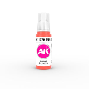 AK Interactive AK11279 SUN RED – COLOR PUNCH 17ml – imagen 2