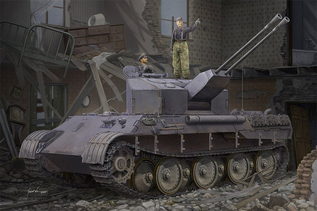 Hobby Boss 84535 German Panther A-type anti-aircraft tank 1/35