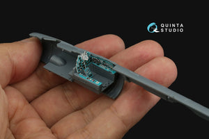 Quinta Studio QD72108 MiG-21PFM Emerald panels 3D-Printed &amp;amp; coloured Interior on decal paper (Eduard) 1/72 – imagen 8