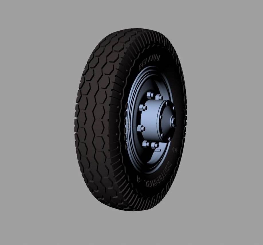 Panzer Art RE35-454 M-35 ADGZ-Daimler road wheels (Fulda) 1/35 – Bild 2