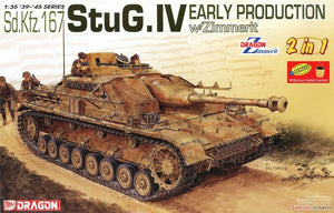 Dragon 6615 Sd.Kfz. 167 StuG. IV Première production avec Zimmerit 1/35