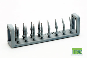 T-Rex Studio TR35051 Antenna Mount Set for Modern US AFV 1/35 – immagine 2